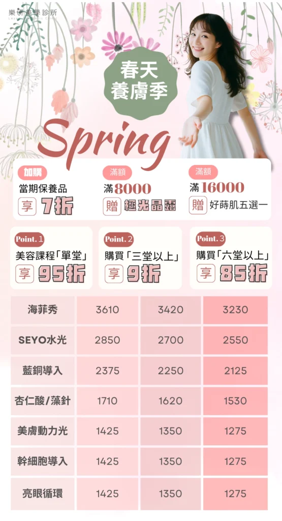 樂妍美學診所-Leyan Clinic-桃園醫美診所推薦-肌膚管理_2603優惠資訊_1